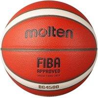 Molten 4500 Premium Leather Basketball 6 in Tan