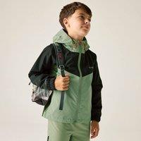 Regatta Hanleigh Panelled Hooded Waterproof Jacket in Light Green | Size: 15-16 Years