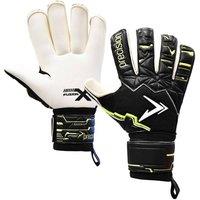 Precision Fusion X Pro Giga Roll Finger Goalkeeper Gloves in Black | Size: 7