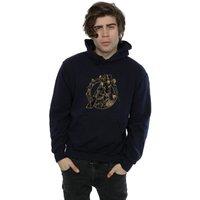 Avengers Infinity War Men's Logo Cotton Hoodie in Navy | Size: Medium
