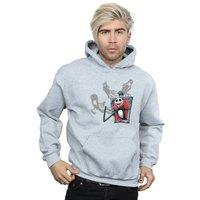 Disney Men's Nightmare Before Christmas Ghosts Of Jack Hoodie in Grey | Size: 2XL