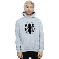 Spider-Man Men's Ultimate Spider Logo Hoodie in Grey | Size: 3XL