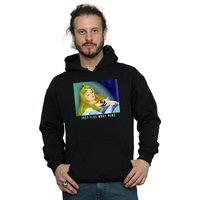 Disney Princess Men's Sleeping Beauty Five More Minutes Hoodie in Black | Size: Small