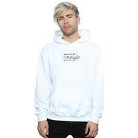Disney Men's Mickey Mouse Character Model Dept. Hoodie in White | Size: XL
