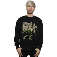 Hulk Men's Rock Sweatshirt in Black | Size: 2XL