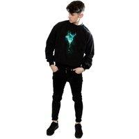 Harry Potter Men's Patronus Mist Stag Sweatshirt in Black | Size: Small
