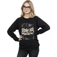 Scooby Doo Women's Where Are You? Castle Sweatshirt in Black | Size: Large