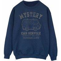 Scooby Doo Women's The Mystery Machine Sweatshirt in Navy | Size: Small