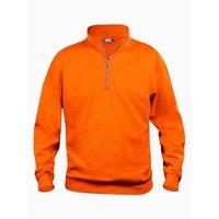 Clique Women's Basic Half Zip Sweatshirt in Orange | Size: XS