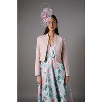 Coast Women's Bow Back Long Sleeve Jacket in Pink | Size: 16