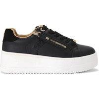 KG Kurt Geiger Women's 'Lottie Lace Up' Trainers in Black | Size: 6