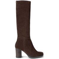 Carvela Women's 'Silver Knee' Suede Boots in Brown | Size: 8