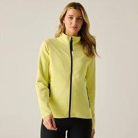 Regatta Women's Florena Full Zip Fleece in Yellow | Size: 18