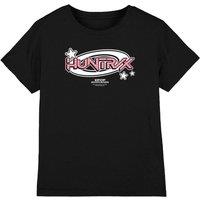 Netflix Kpop Demon Hunters Huntrix Circle Logo Kids T-Shirt, Black | Size: 9-11 Years