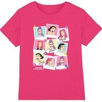 Netflix Kpop Demon Hunters Huntrix Photos Kids T-Shirt, Hot Pink | Size: 7-8 Years