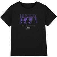 Netflix Kpop Demon Hunters Huntrix The Takedown Tour Shadows Kids Tee, Black | Size: 12-13 Years