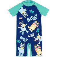 Bluey Boy's 1 Piece Surf Suit | Blue | Official Merch | Size: 2-3 Years