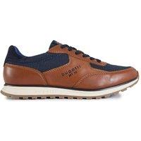 Bugatti Men's Casual Logo Trainers in Tan | Size: 8