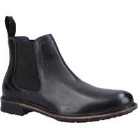 Hush Puppies Men's 'Justin Chelsea' Boots in Black | Size: 10