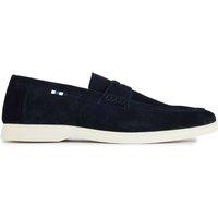 SOLETRADER Men's Willow Slip On Shoes in Blue | Size: 10