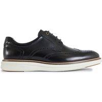 SIMON CARTER Men's Oreilly Brogue Shoes in Black | Size: 10