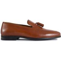 Walk London Men's Ischia Tassel Shoes in Tan | Size: 8