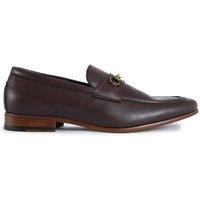 V.GAN Men's Cappuccino Loafer Shoes in Brown | Size: 11