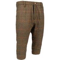Jack Pyke Men's Breeks Tweed Waterproof Breeches in Brown | Size: 32R