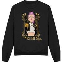 Netflix Kpop Demon Hunters Rumi Golden Frame Sweatshirt, Black | Size: XL