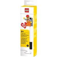 Lego Black Gel Pen with Construction Minifigure