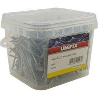 Unifix Galv Clout Nails 40mm x 2.65 - Box of 4 in Grey