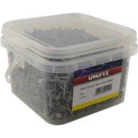 Unifix Galvd Clout Nails - 5Kg Tub - Box of 2 in Grey
