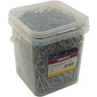 Unifix Galvd Rnd Wire Nails 125 x 5.00mm in Grey