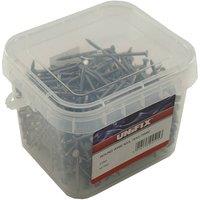 Unifix Bright Round Wire Nails 50mm x 2.65mm - Box of 4 in Silver