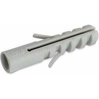 JCP CONSTRUCTION PRODUCTS Nylon Wall Plugs 8 x 40mm - Box of 500 in Grey