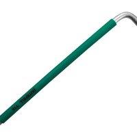 Faithfull Coloured Star Key T15 - S2 Steel, Colour-Coded in Green