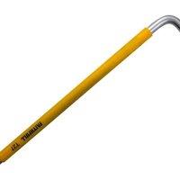Faithfull Coloured Star Key T27 - S2 Steel, Colour-Coded in Yellow