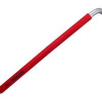 Faithfull Coloured Star Key T40 - S2 Steel, Colour-Coded in Red