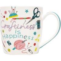 Peggy Wilkins Craftiness is Happiness Mug | Size: 300ml
