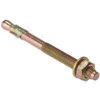 Forgefix Through Bolt Zyp M20 X 160Mm Bag 5 in Gold