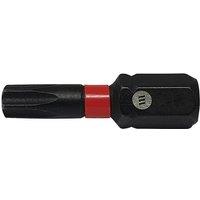 Forgefix ForgeFast TORX Compatible Impact Bit TX30 x 25mm (Card 2) in Black