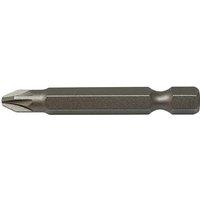 Forgefix Spectre S2 Pozidriv Compatible Bit PZ3 x 50mm (Card 2) in Silver