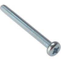 Forgefix Machine Screw Pozi Pan Head Zp M3 X 20Mm Bag 25 in Silver