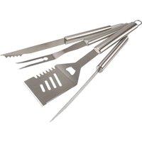 Regatta BBQ Utensils in Metallic Silver