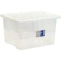 TML Storage Box with Lid in Clear