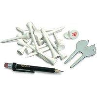 Masters Golf Tees Set in White