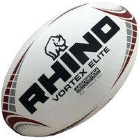 Rhino Vortex Elite Replica Rugby Ball 2 in White