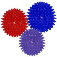 Urban Fitness Massage Balls Set (Pack of 3) in Crimson