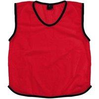 Precision Mesh Training Bib in Red