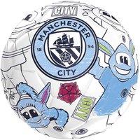 Manchester City FC Colour In Mini Football in White